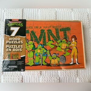 Teenage Mutant Ninja Turtles Wooden Puzzles set